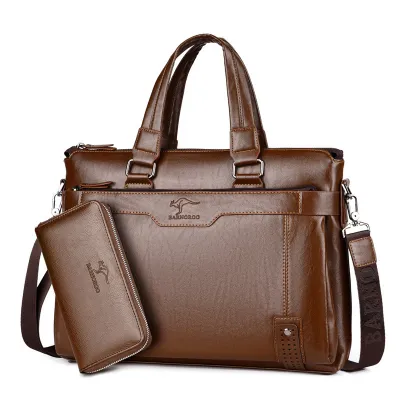 6001 Khaki horizontal style + handbag
